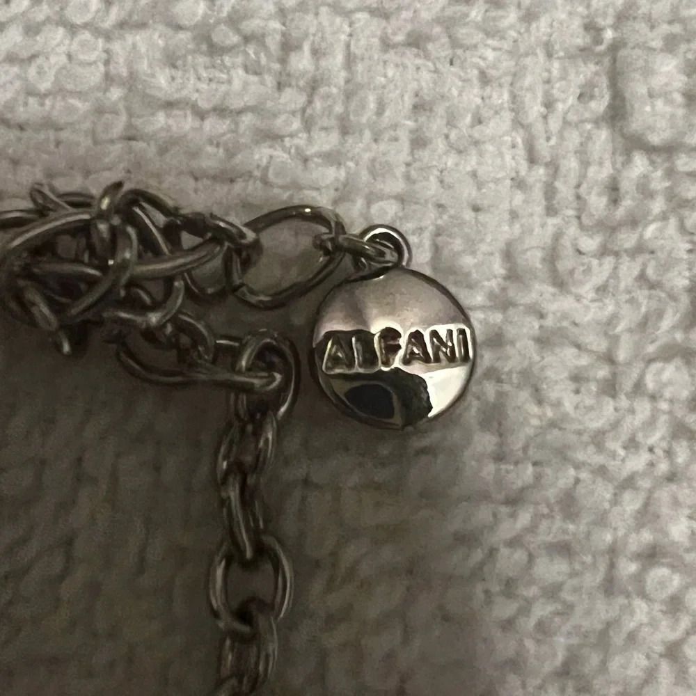 Alfani Necklace silver gold and bronze statement necklace nwt - Picture 9 of 9